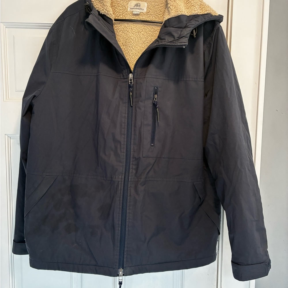 Surfside Supply Men’s XL Sherpa Lined Jacket